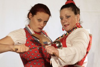 Pressebilder fr das Stck "2x Heimat" des Beate-Albrecht-Theaterspiel